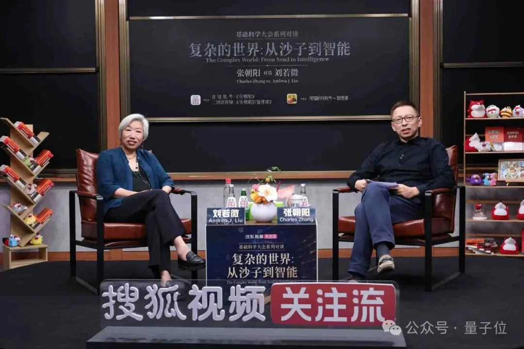 从沙子到会“思考”的智能材料,张朝阳与物理学家刘若微揭秘世界的底层逻辑